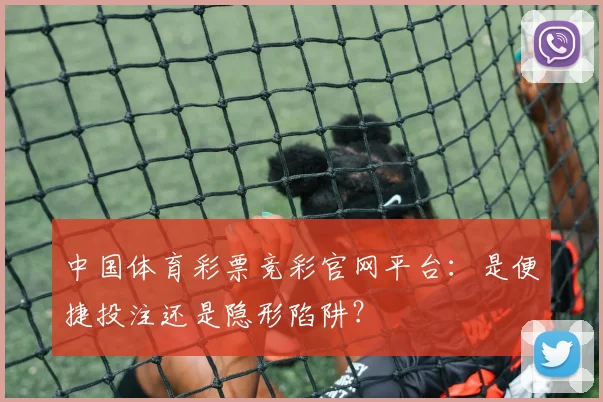 中国体育彩票竞彩官网平台：是便捷投注还是隐形陷阱？